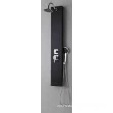 Hot Sale PVC Stainless Steel Black Shower Panel (JNP5031)